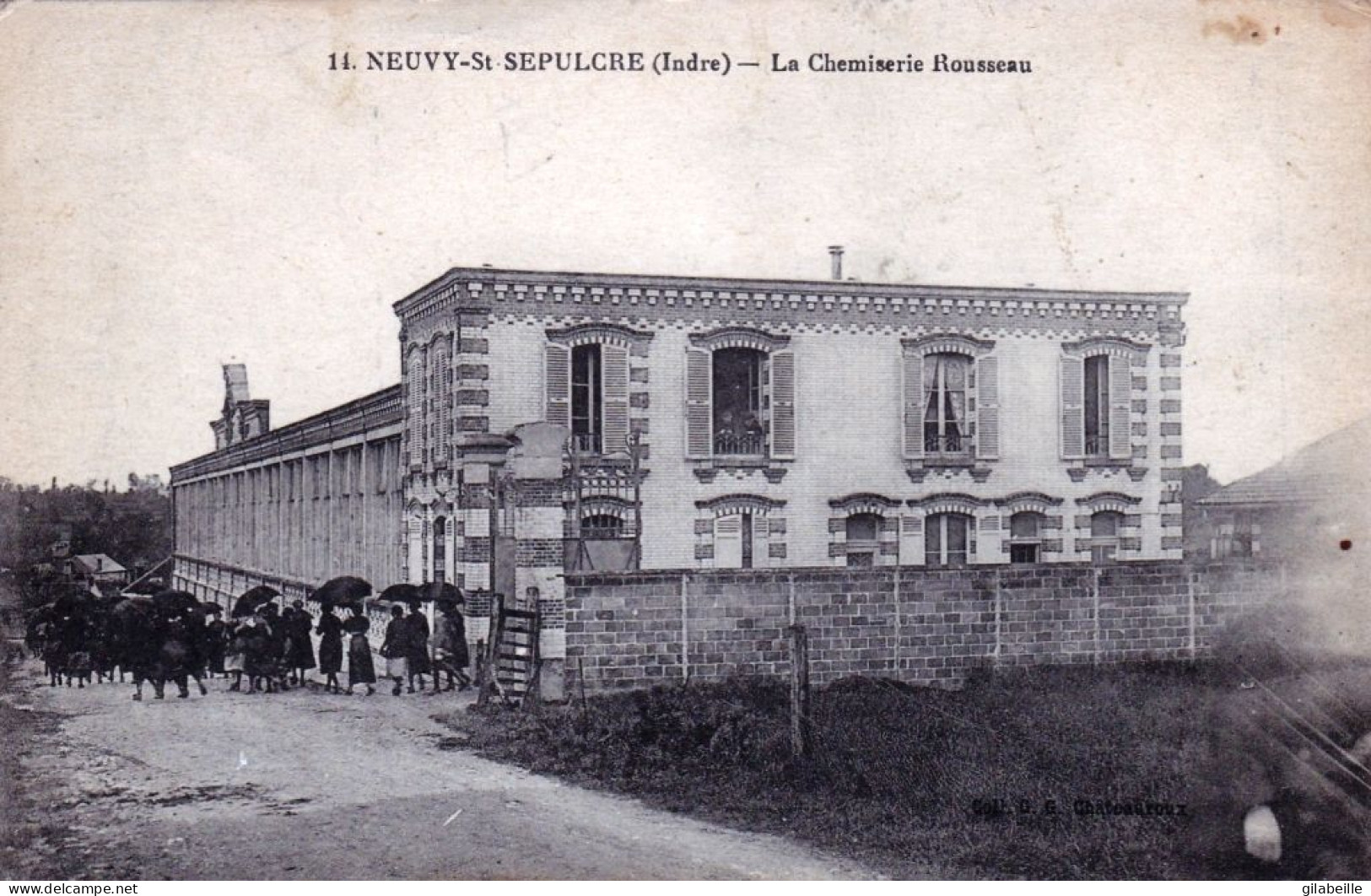 36 - Indre - NEUVY SAINT SEPULCRE - La Chemiserie Rousseau - Altri & Non Classificati