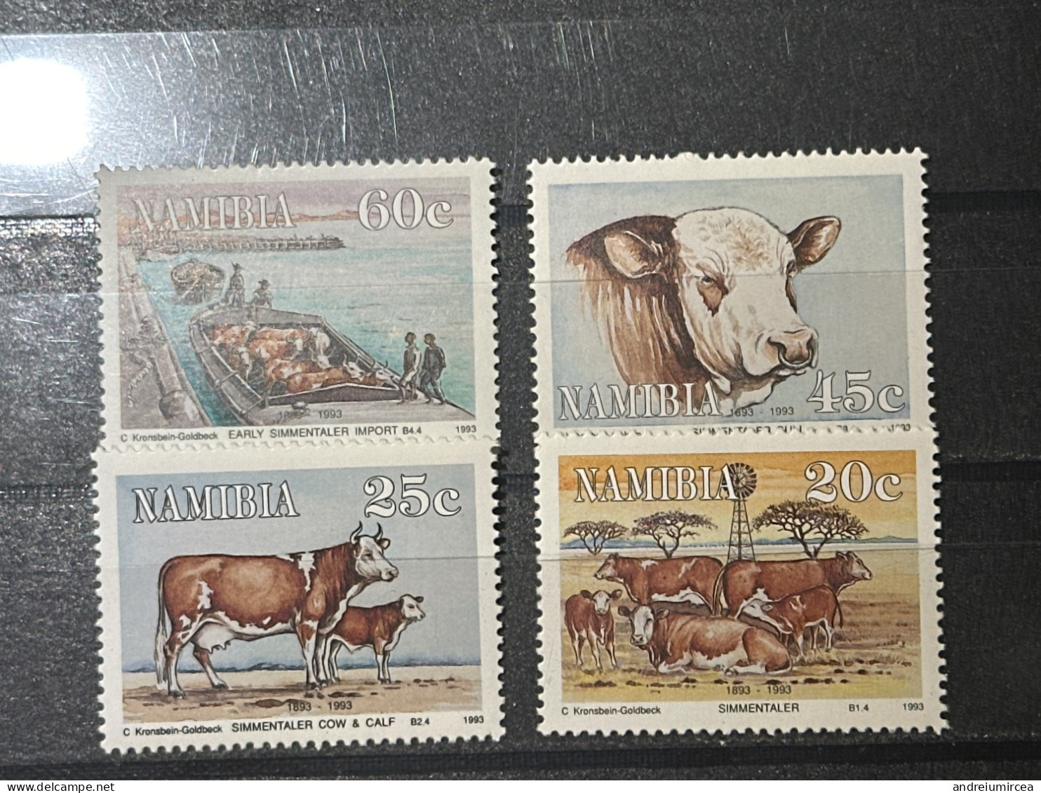 Namibia 1993. MNH SIEMMENTALER - Vacas