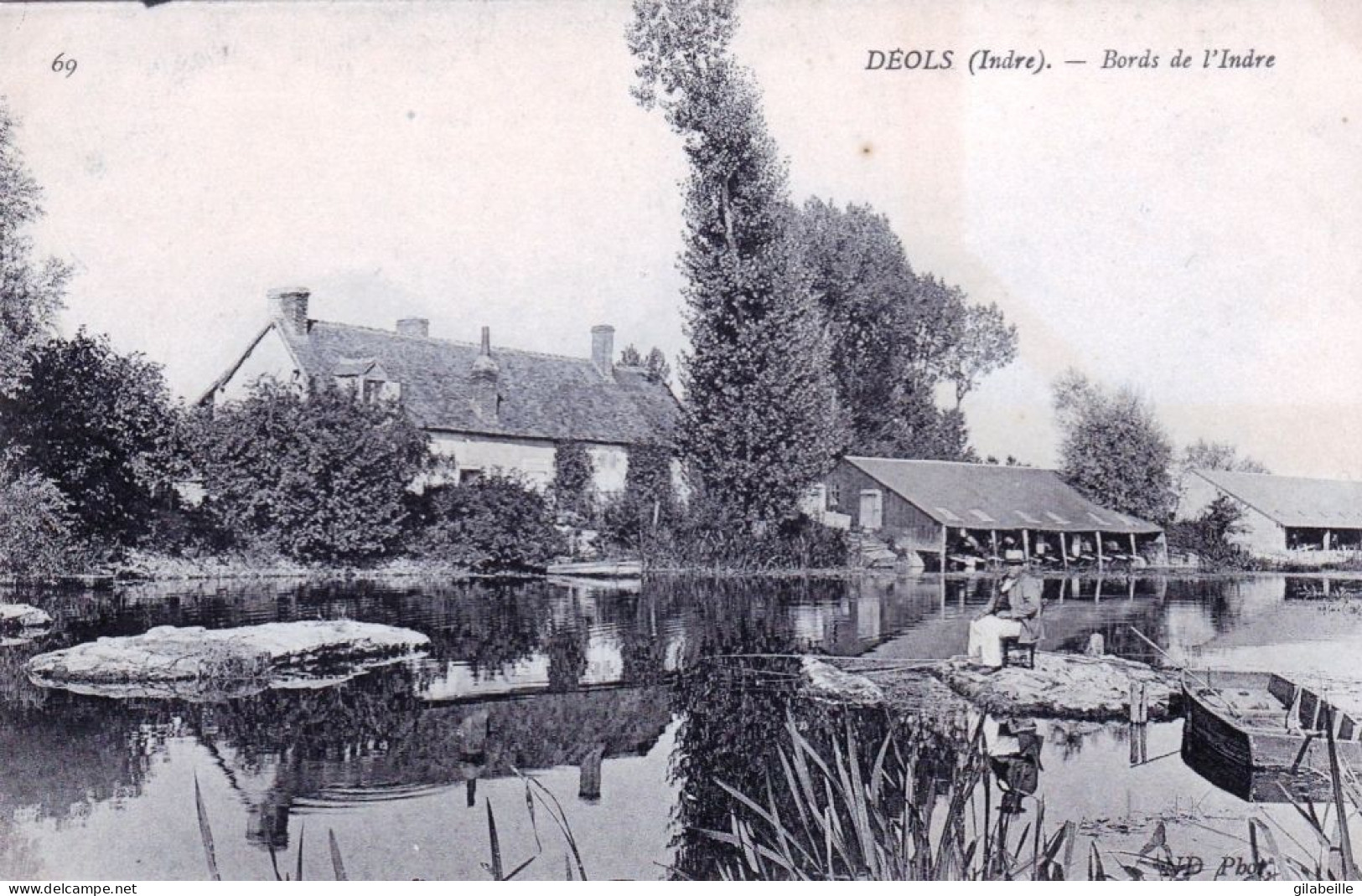 36 - Indre - DEOLS - Bords De L Indre - Lavoir - Sonstige & Ohne Zuordnung