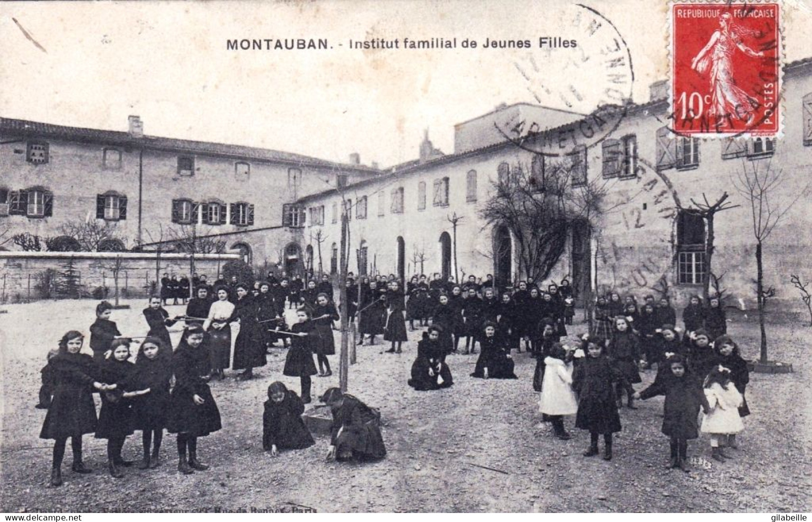 82 - Tarn Et Garonne - MONTAUBAN - Institut Familial De Jeunes Filles - Montauban