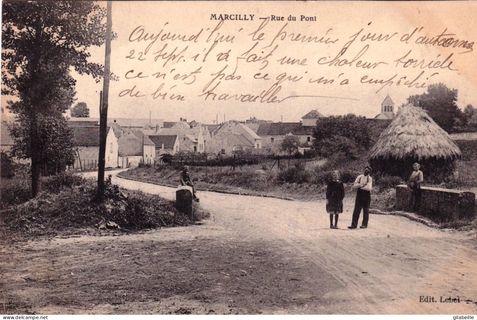 77 - Seine Et Marne - MARCILLY - Rue Du Pont - Other & Unclassified
