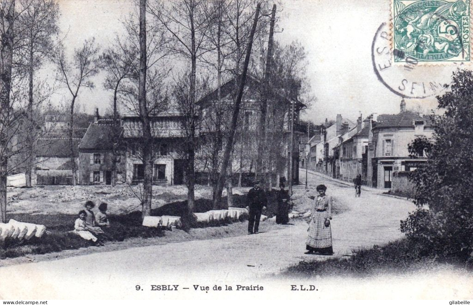 77 - Seine Et Marne - ESBLY - Vue De La Prairie - Esbly