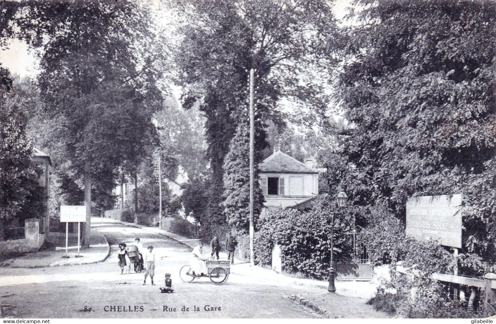 77 - Seine Et Marne - CHELLES - Rue De La Gare - Chelles