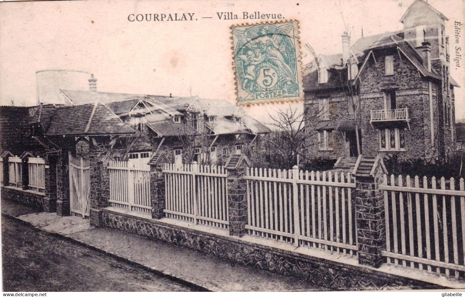 77 - Seine Et Marne - COURPALAY - Villa Bellevue - Altri & Non Classificati