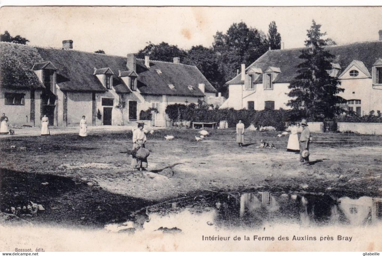 77 - Seine Et Marne - AUXLINS Pres De Bray Sur Seine - Interieur De Ferme ( Agriculture ) - Other & Unclassified