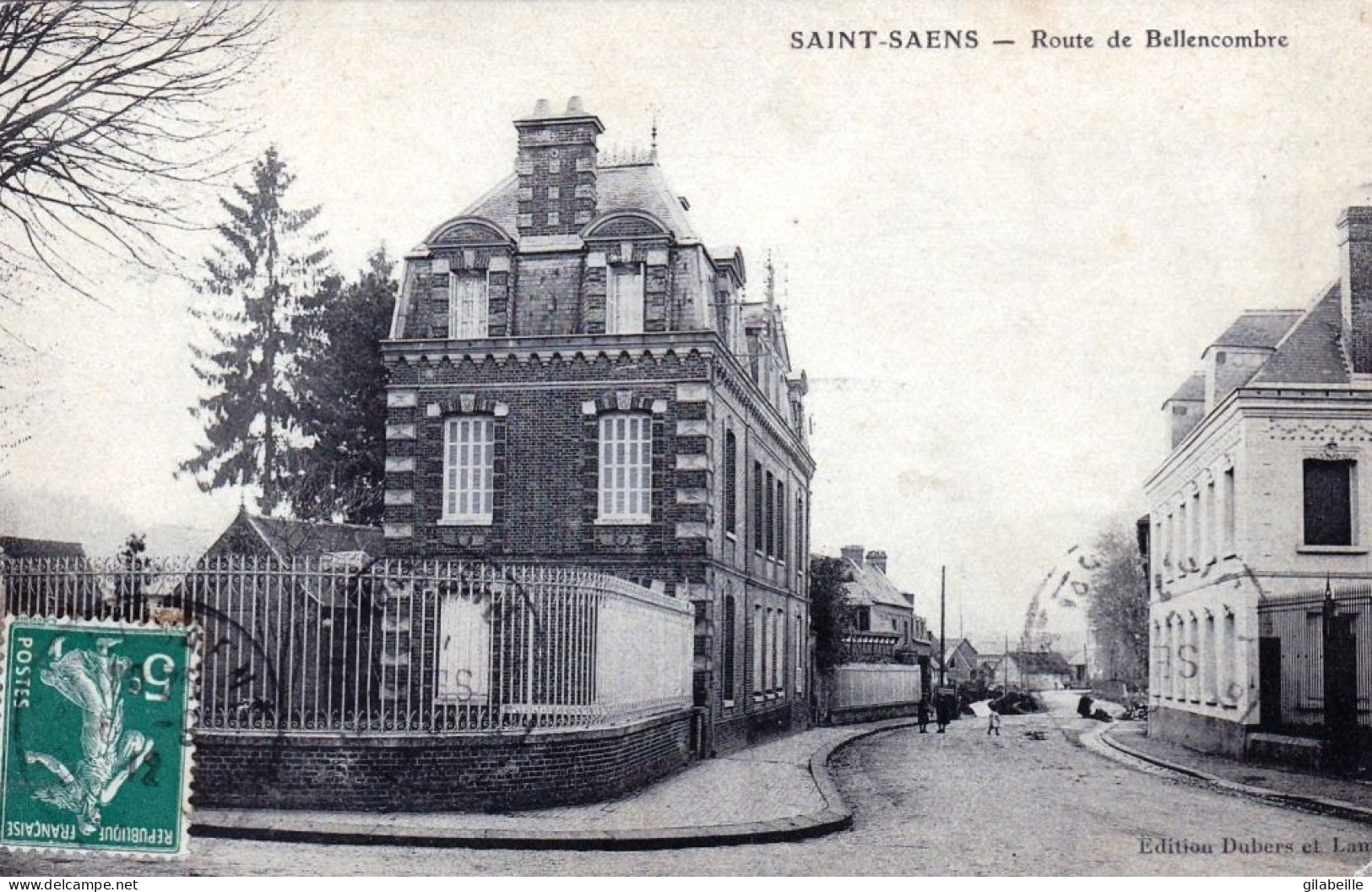 76 - Seine Maritime - SAINT SAENS - Route De Bellencombre - Saint Saens
