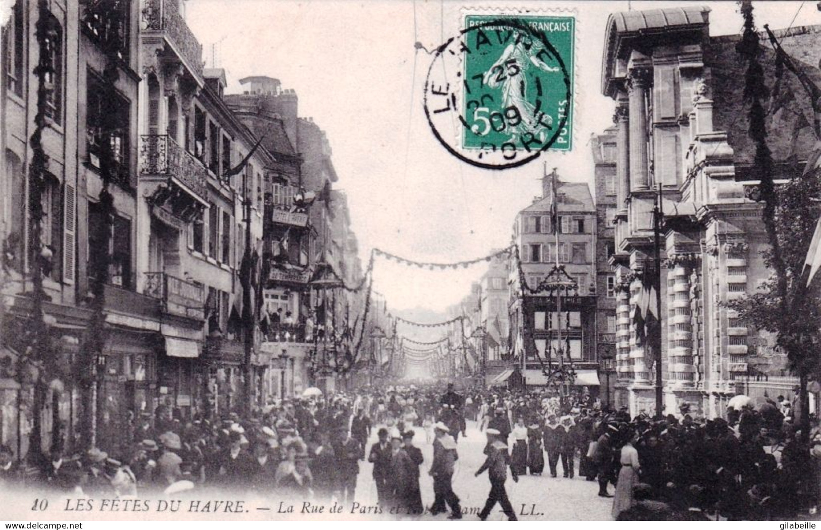 76 - Seine Maritime - LE HAVRE - La Rue De Paris Et Notre Dame - Animée - Other & Unclassified