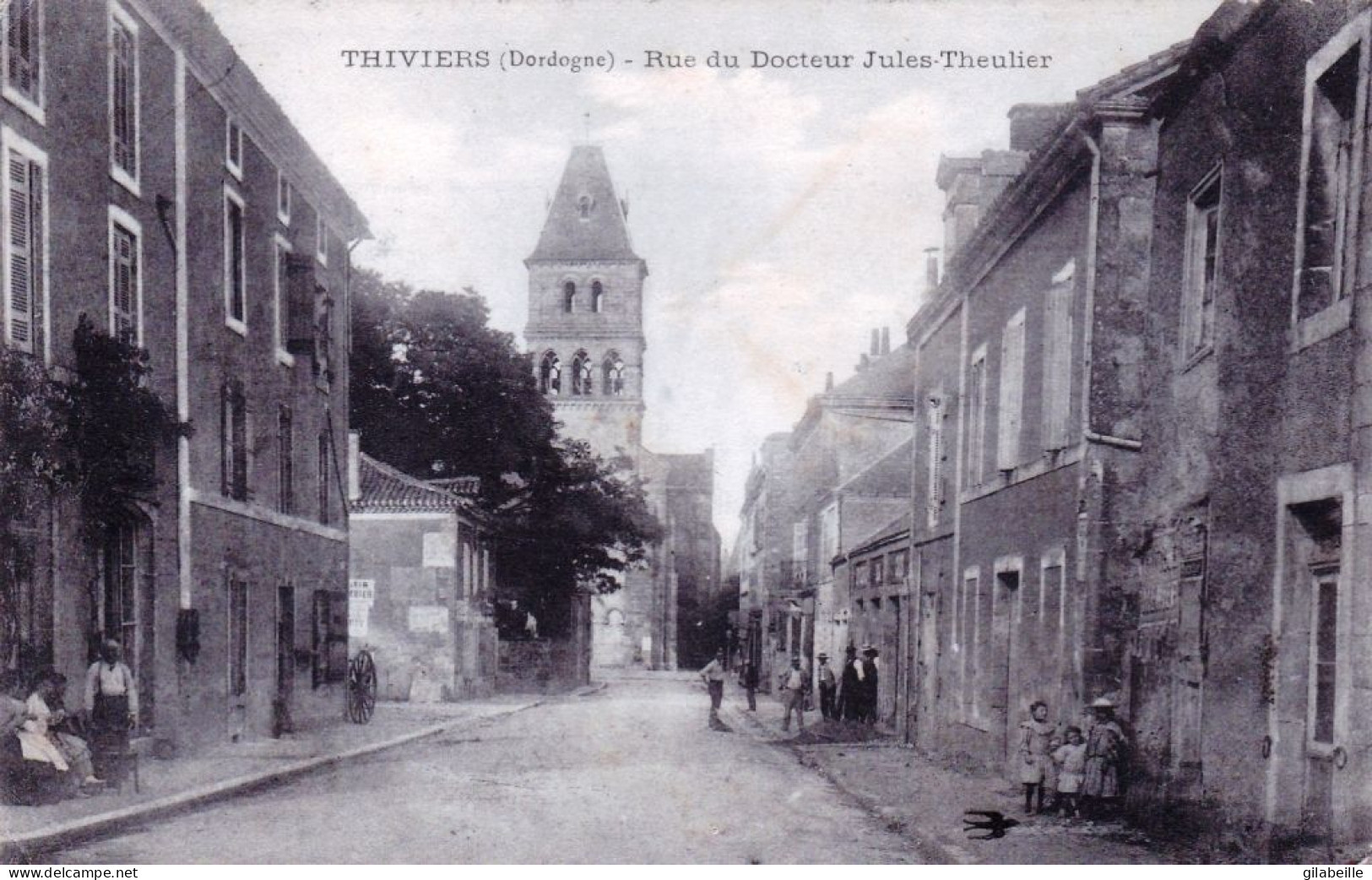 24 - Dordogne - THIVIERS - Rue Du Docteur Jules Theulier - Thiviers