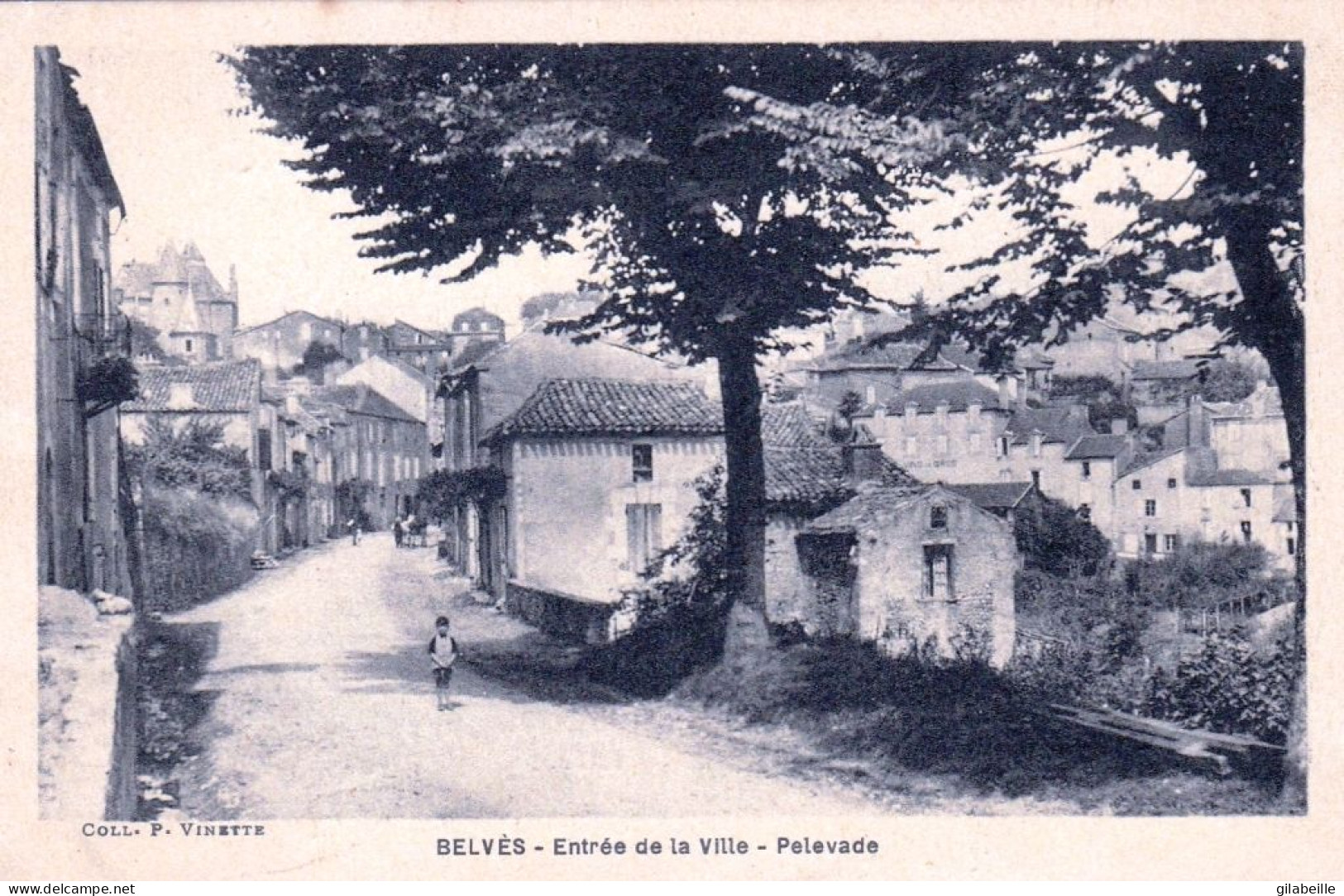 24 - Dordogne -BELVES - Entrée De La Ville - Pelevade - Other & Unclassified