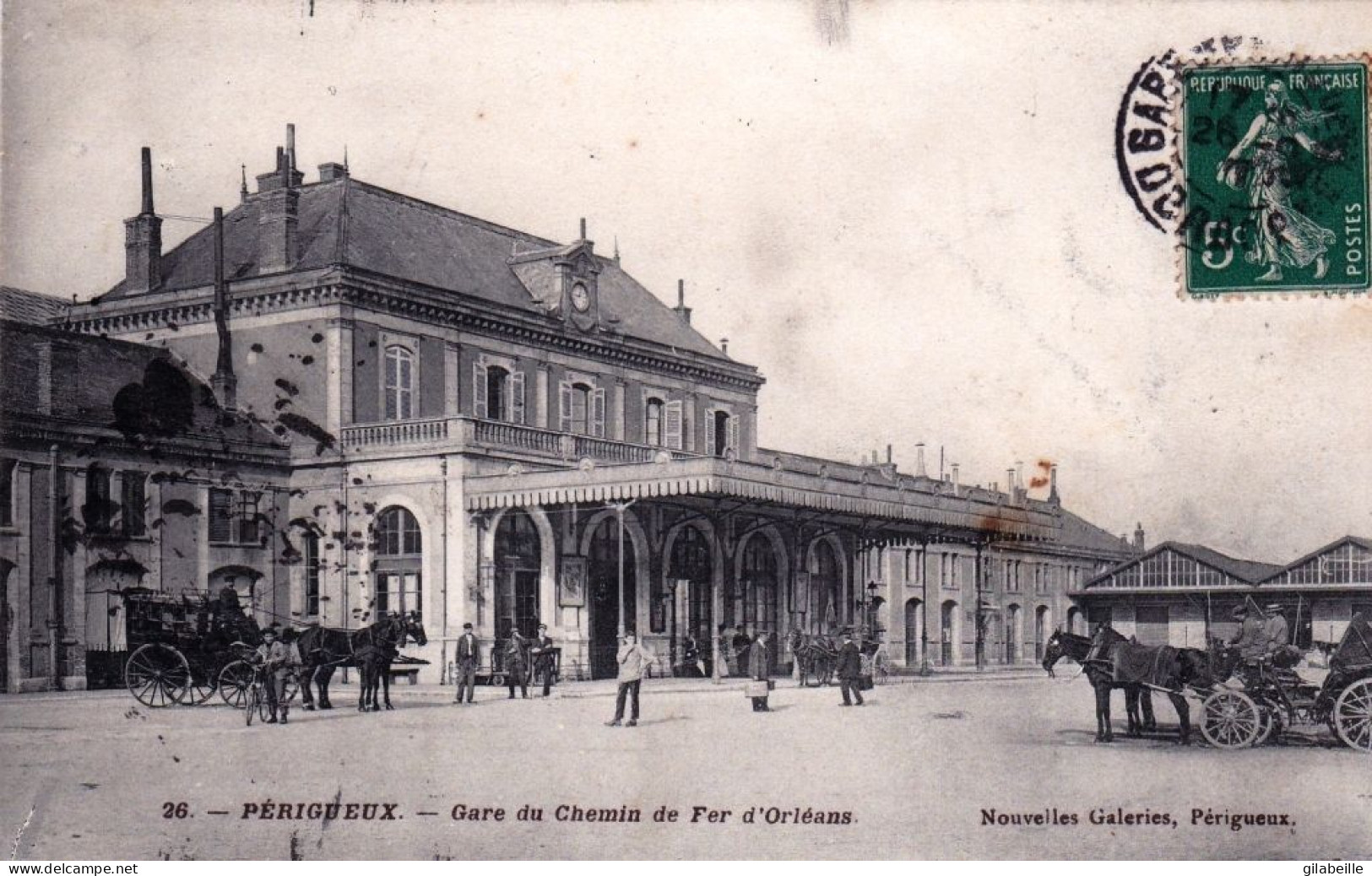 24 - Dordogne - PERIGUEUX - Gare Du Chemin De Fer D Orleans - Périgueux