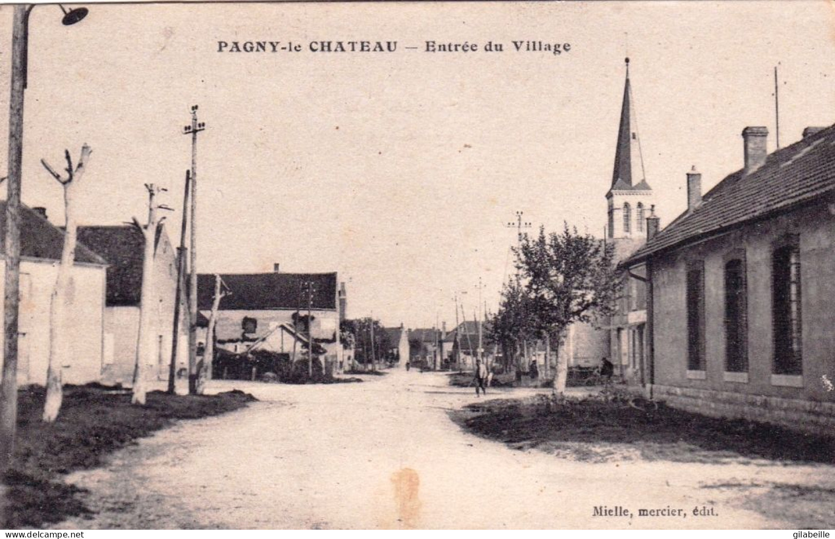 21 - Cote D Or - PAGNY Le CHATEAU - Entrée Du Village - Andere & Zonder Classificatie