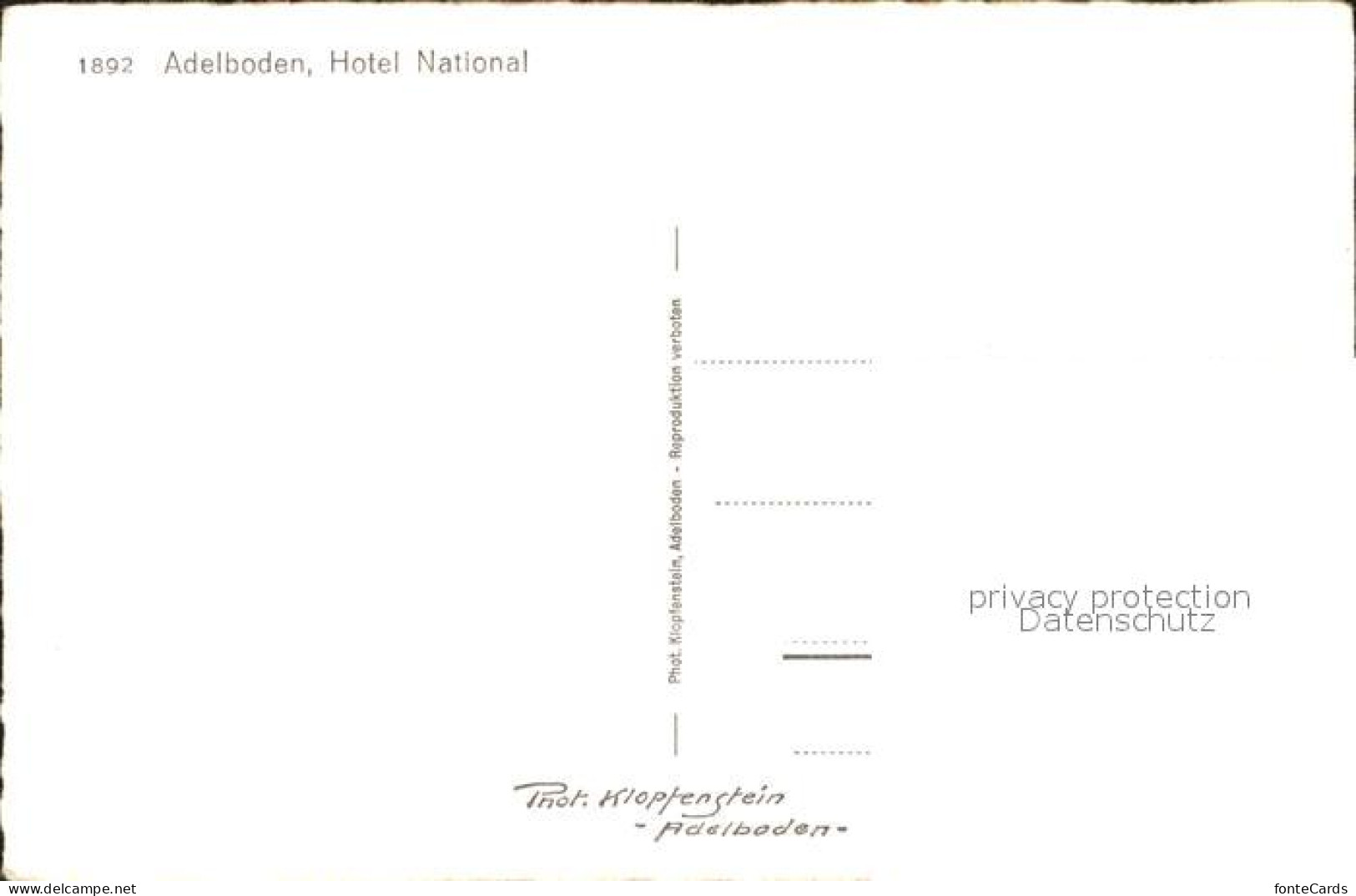 11902746 Adelboden Hotel Nationa Adelboden BE - Other & Unclassified