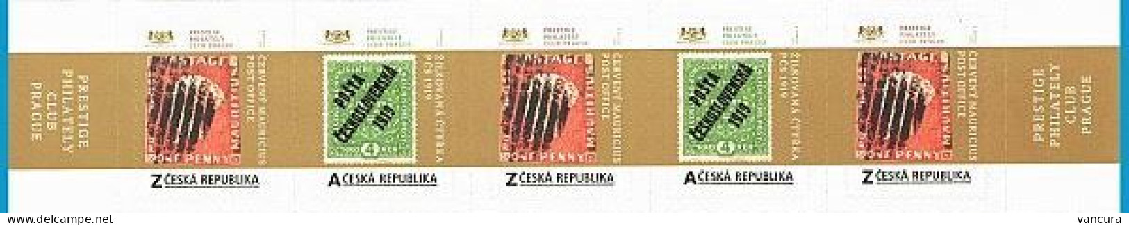 Czech Republic Treasures Of The World Philately 2020 - Postzegels Op Postzegels