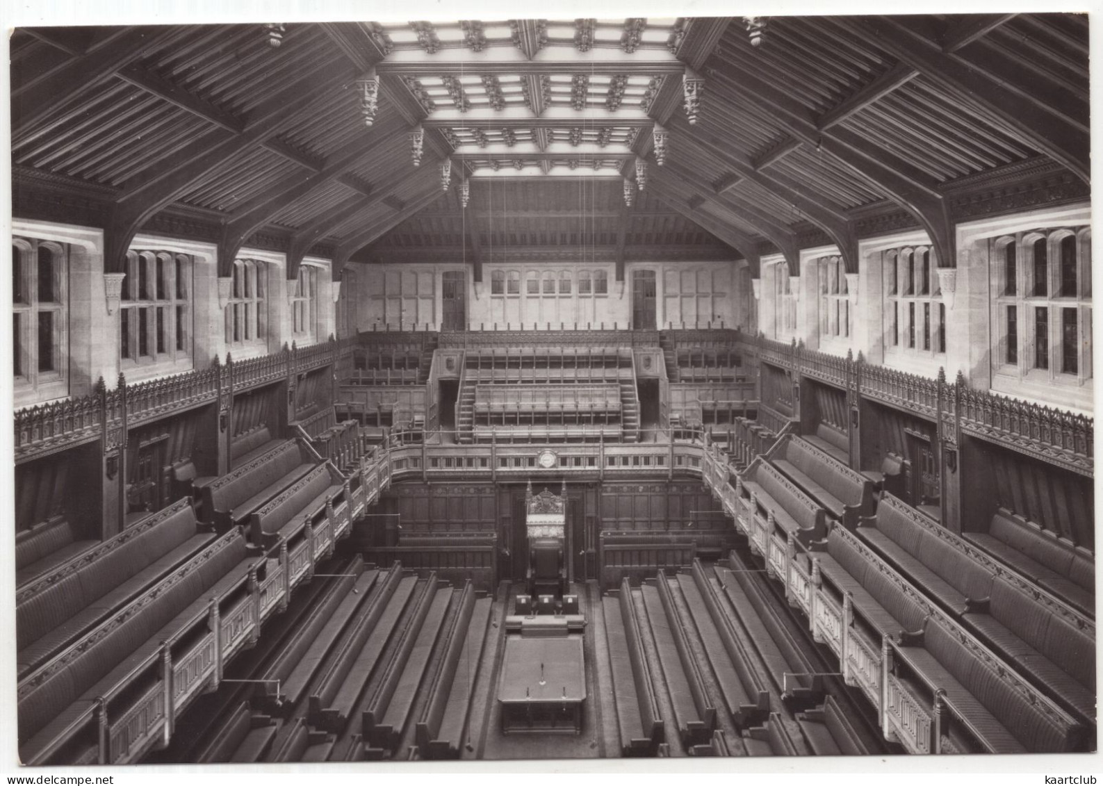 Palace Of Westminster - House Of Commons - General View Of Chamber - (England) - 1960 - Houses Of Parliament