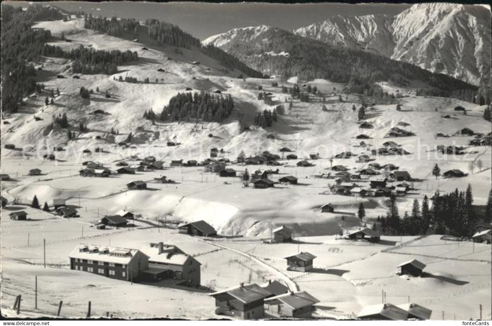 11902606 Boden Adelboden Skigebiet Am Kuonisbergli Adelboden - Autres & Non Classés