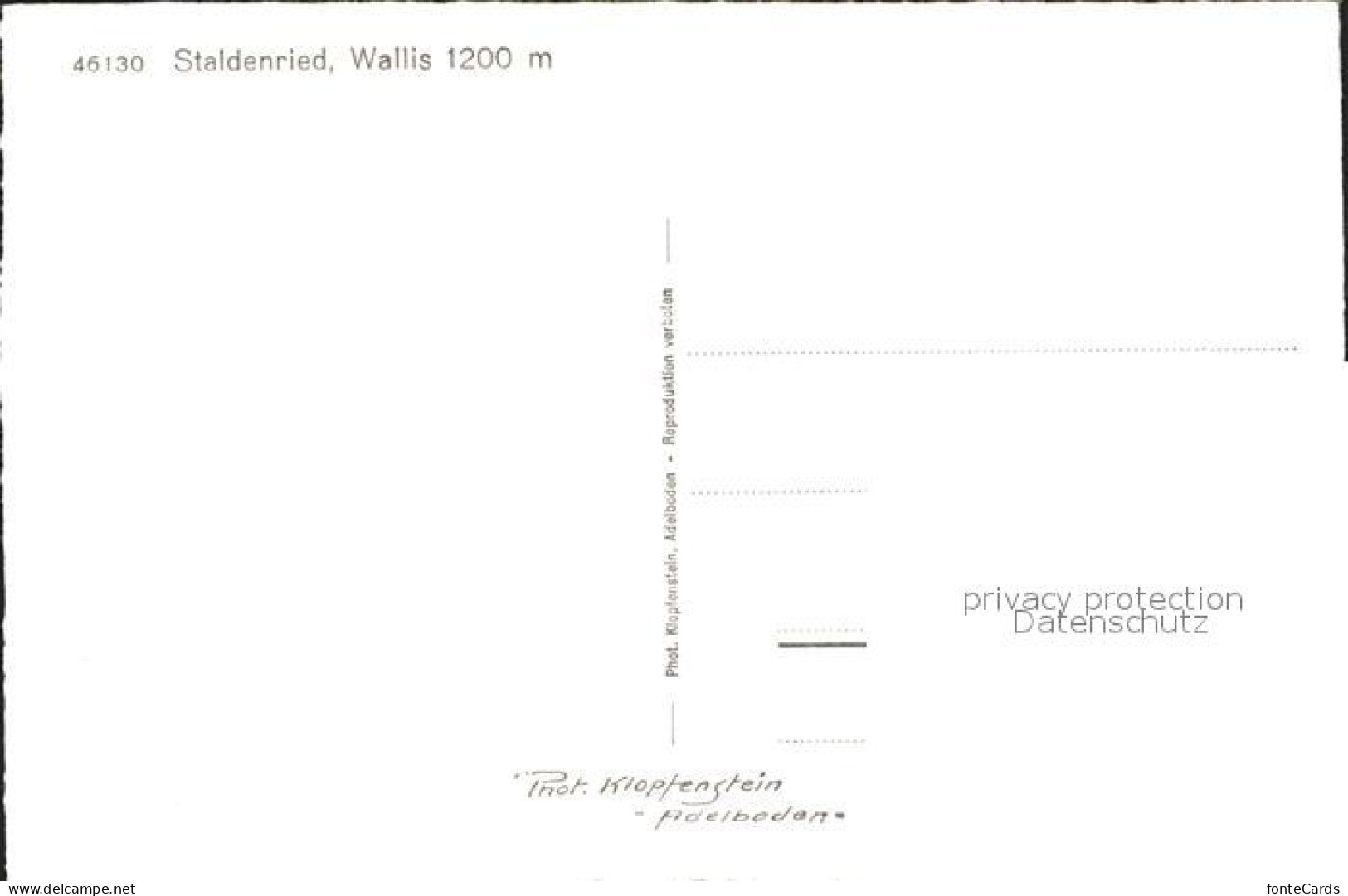 11902516 Staldenried Fliegeraufnahme Staldenried - Andere & Zonder Classificatie