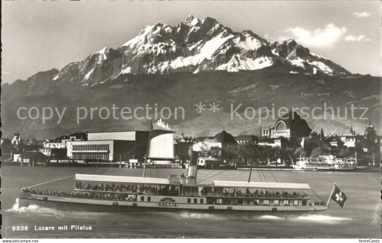 11902276 Luzern LU Mit Pilatus Faehrschiff Luzern - Autres & Non Classés