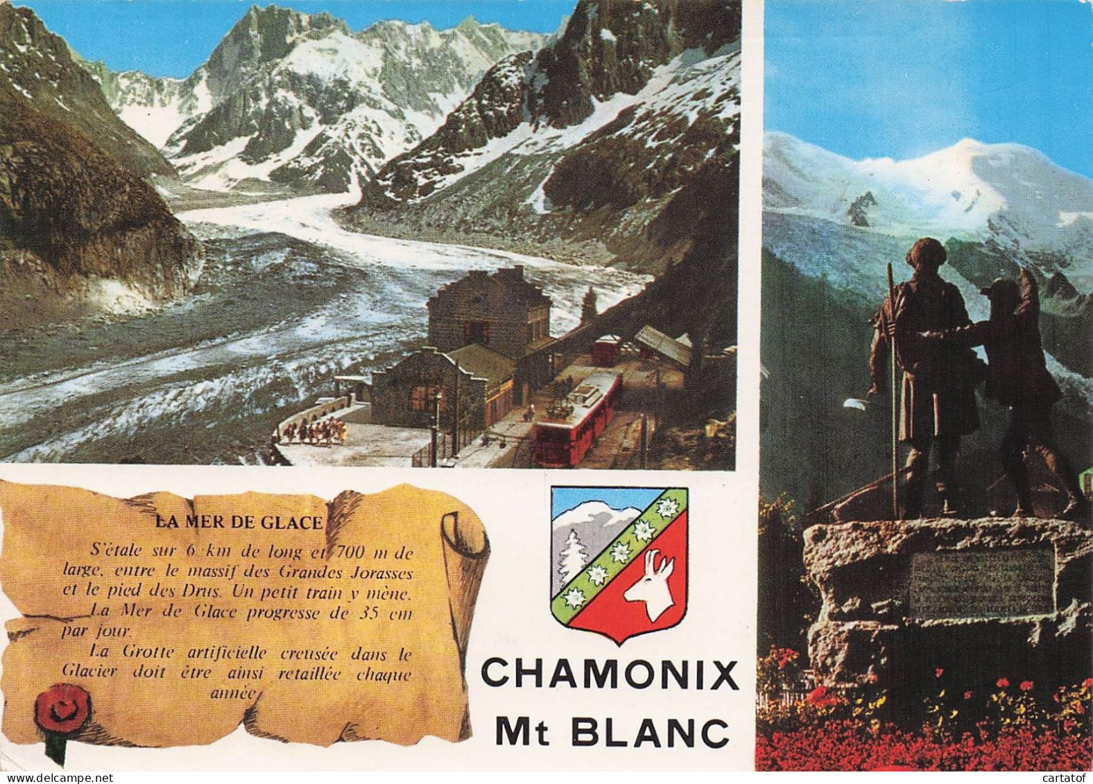 CHAMONIX MONT-BLANC . CP Multivues . - Chamonix-Mont-Blanc