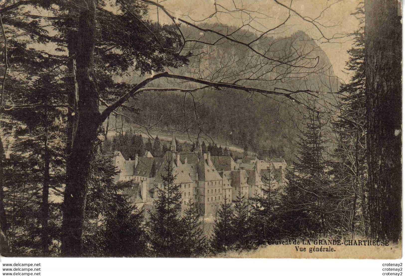 38 Couvent De La GRANDE CHARTREUSE Vue Générale En 1932 Edition Martinotto Frères Grenoble - Chartreuse