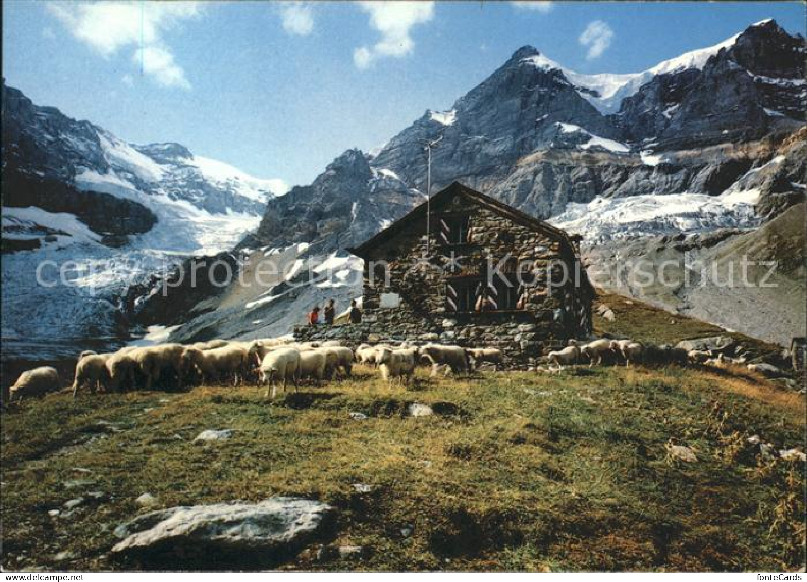 11896636 Linthal Glarus Fridolinshuette Der Sektion Toedi Linthal - Otros & Sin Clasificación