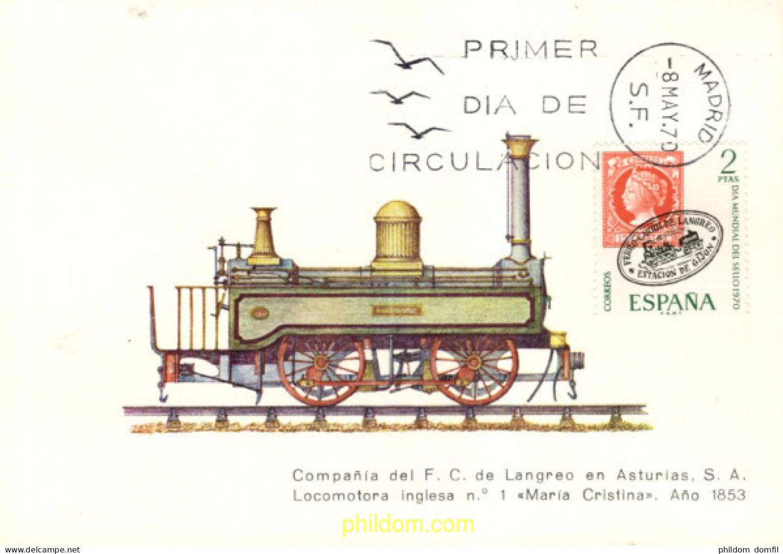 715424 MNH ESPAÑA 1970 DIA MUNDIAL DEL SELLO - Unused Stamps