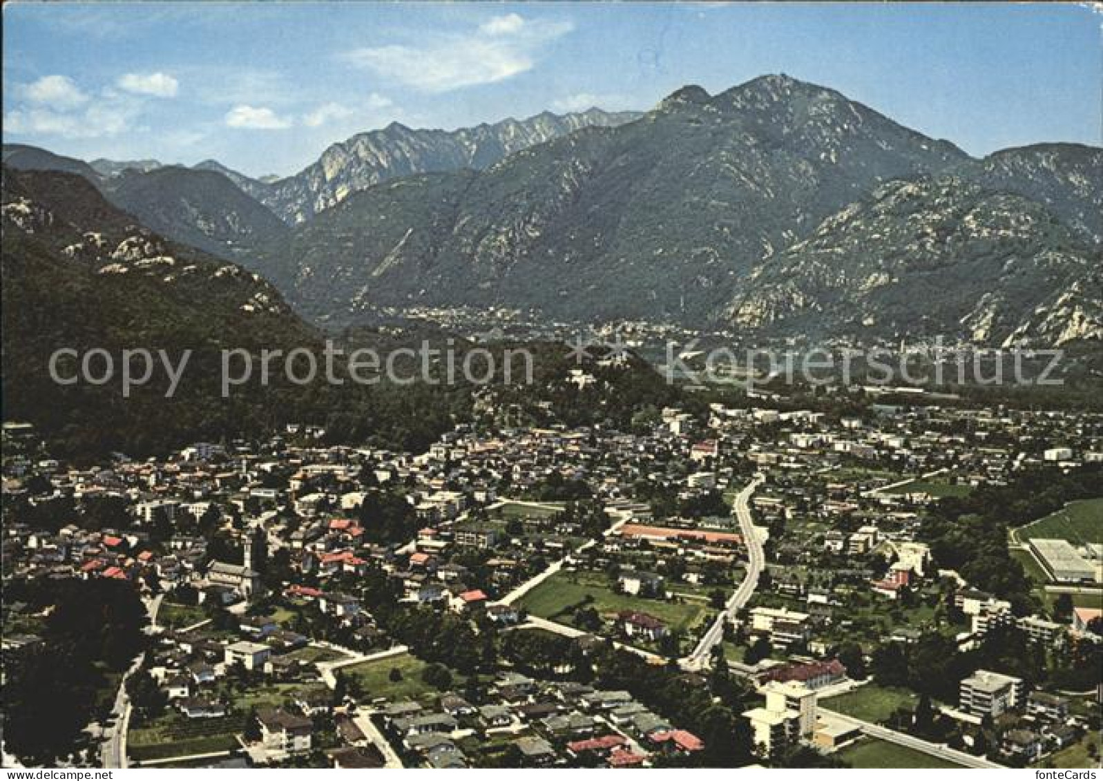 11896406 Losone Fliegeraufnahme Losone - Other & Unclassified