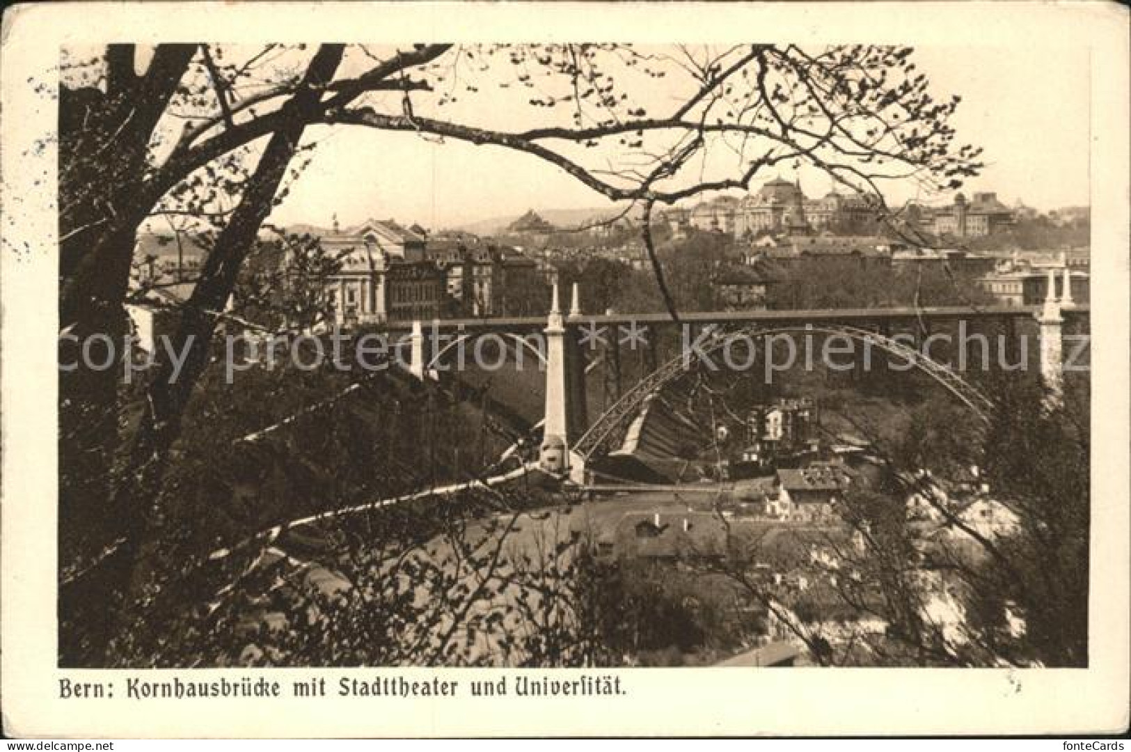 11893376 Bern BE Kornhausbruecke Stadttheater Universitaet Bern - Sonstige & Ohne Zuordnung