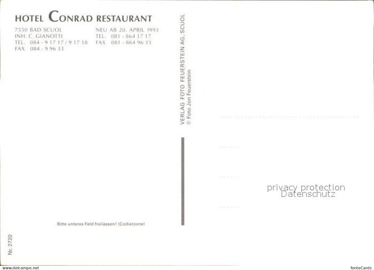 11892686 Bad Scuol Hotel Restaurant Conrad Brunnen Alpenpanorama Scuol - Other & Unclassified