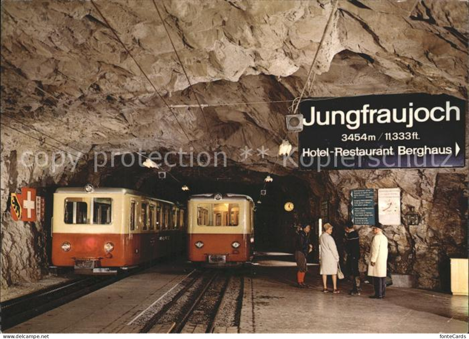 11892506 Jungfraujoch Bergstation Bergbahn Jungfraujoch - Autres & Non Classés