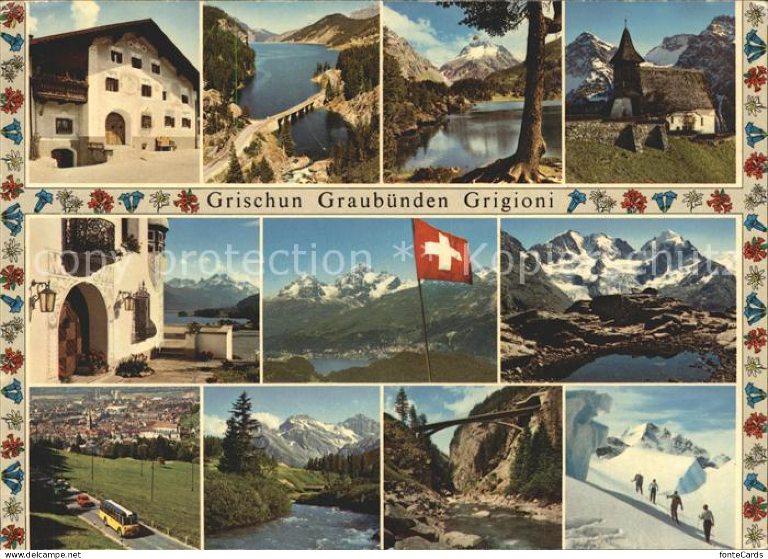 11891336 Graubuenden Kanton Schuls Arosa Champfer Schafberg Fuorcla Surlej Berni - Other & Unclassified