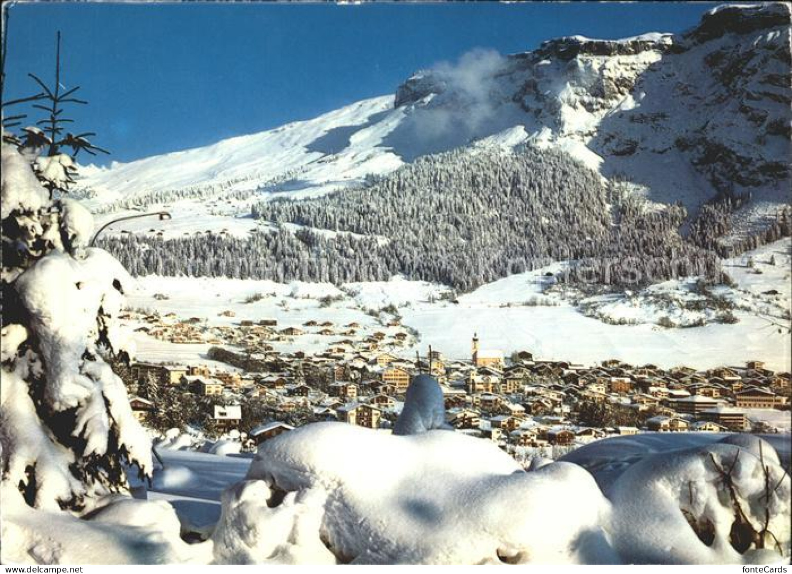 11891316 Flims Dorf Mit Skigebiet Foppa Und Cassons Flims Dorf - Other & Unclassified