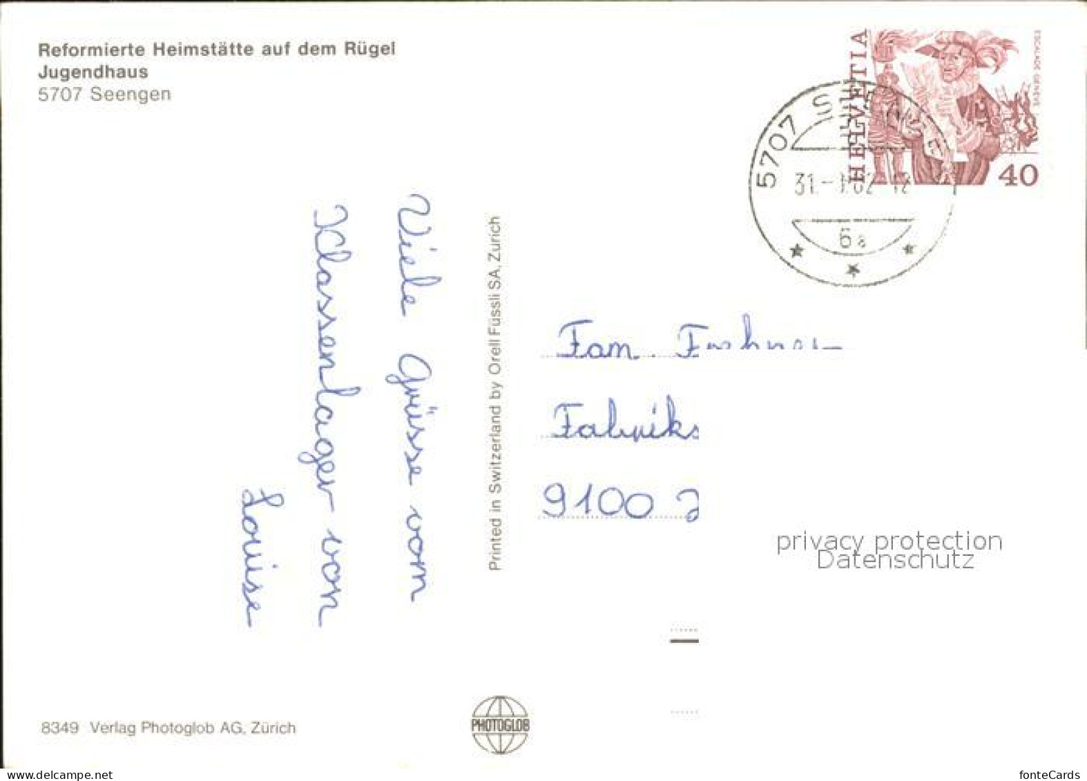 11890976 Seengen AG Ref Heimstaette Auf Dem Ruegel Jugendhaus Seengen - Other & Unclassified