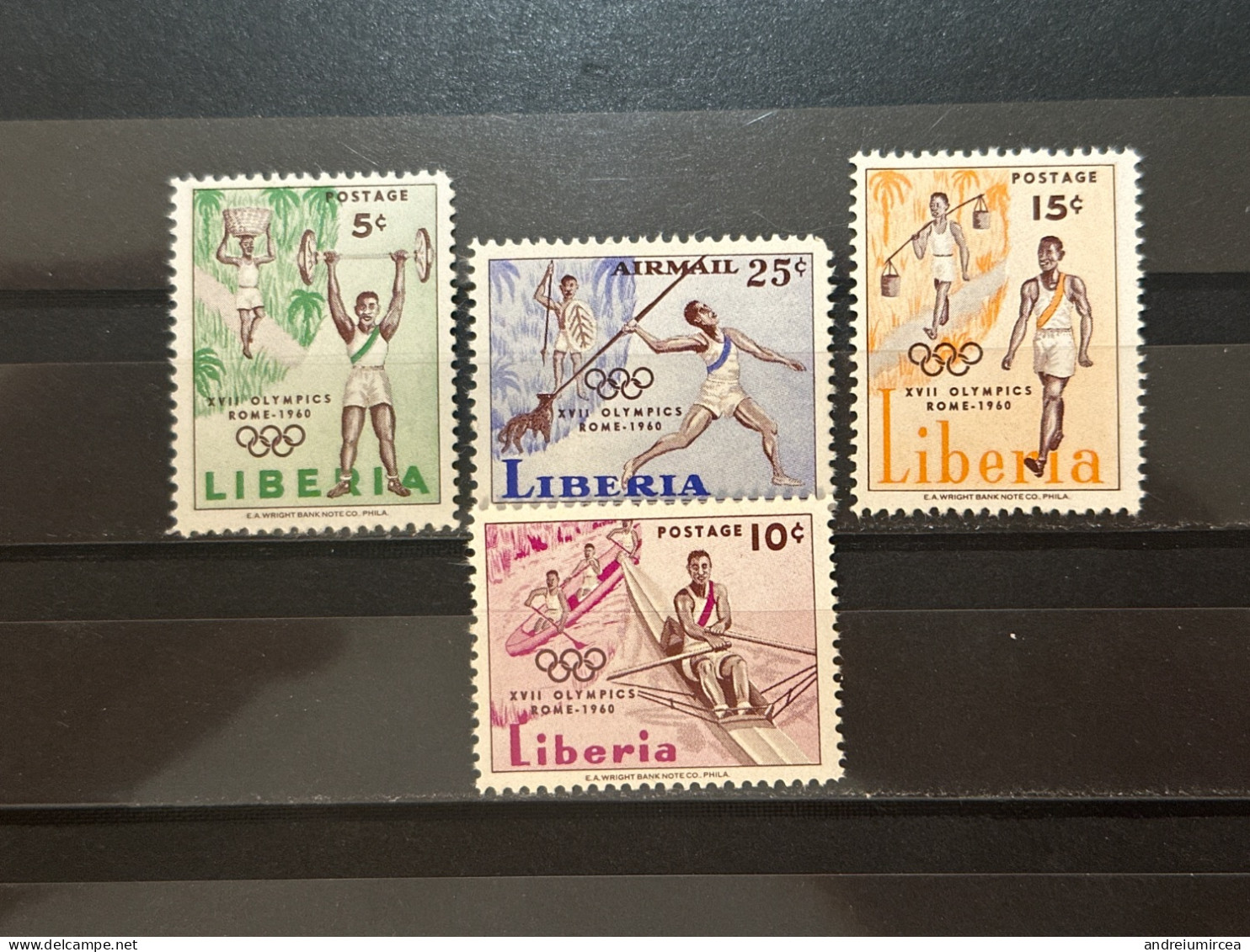 Liberia MNH Rome 1960 - Zomer 1960: Rome