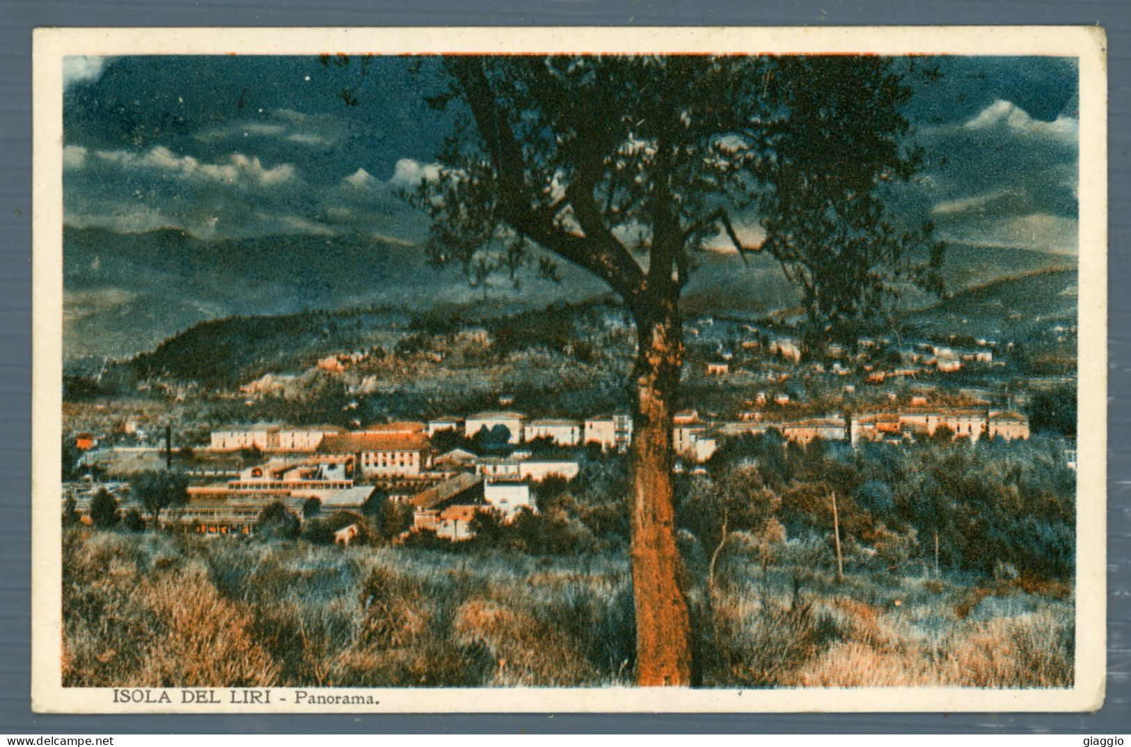 °°° Cartolina - Isola Del Liri Panorama Formato Piccolo - Viaggiata °°° - Frosinone