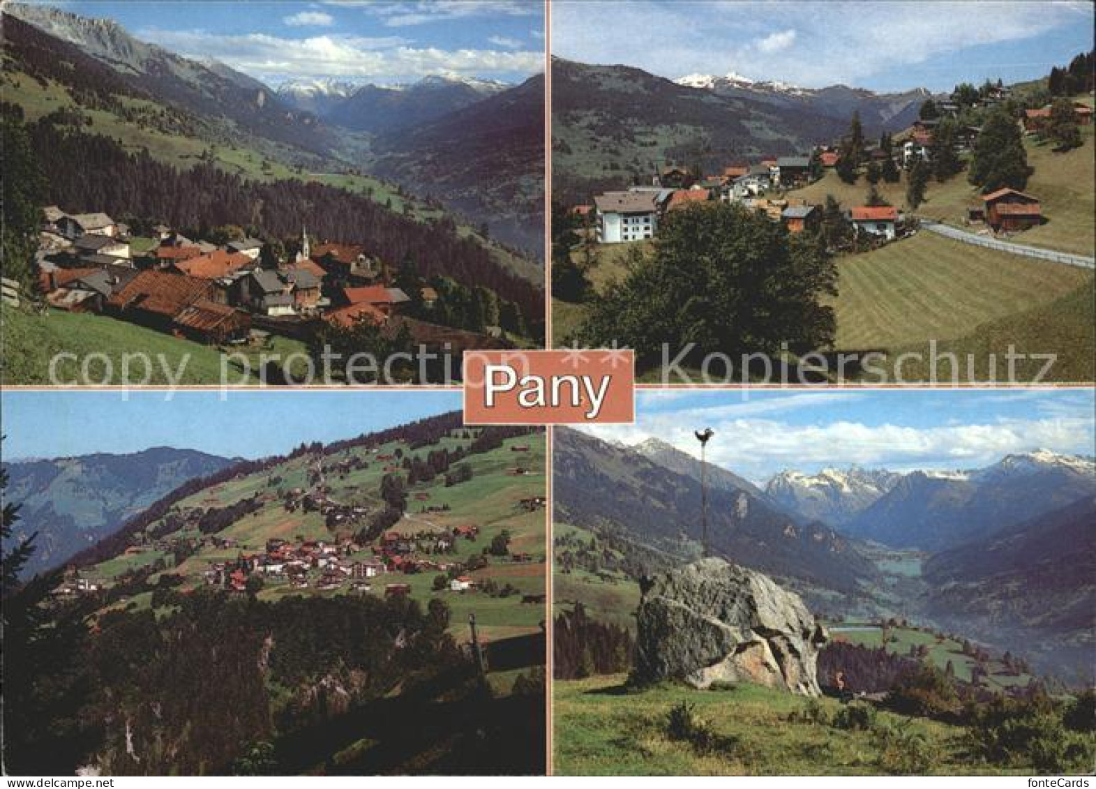 11889986 Pany Panorama Teilansichten Pany - Other & Unclassified