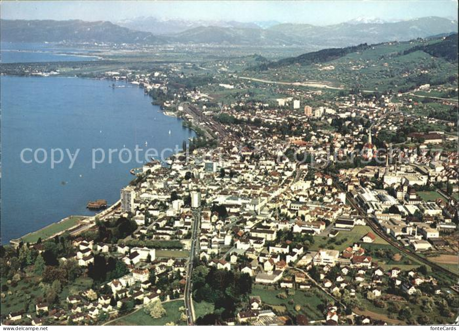 11889956 Rorschach Bodensee Fliegeraufnahme Rorschach - Autres & Non Classés