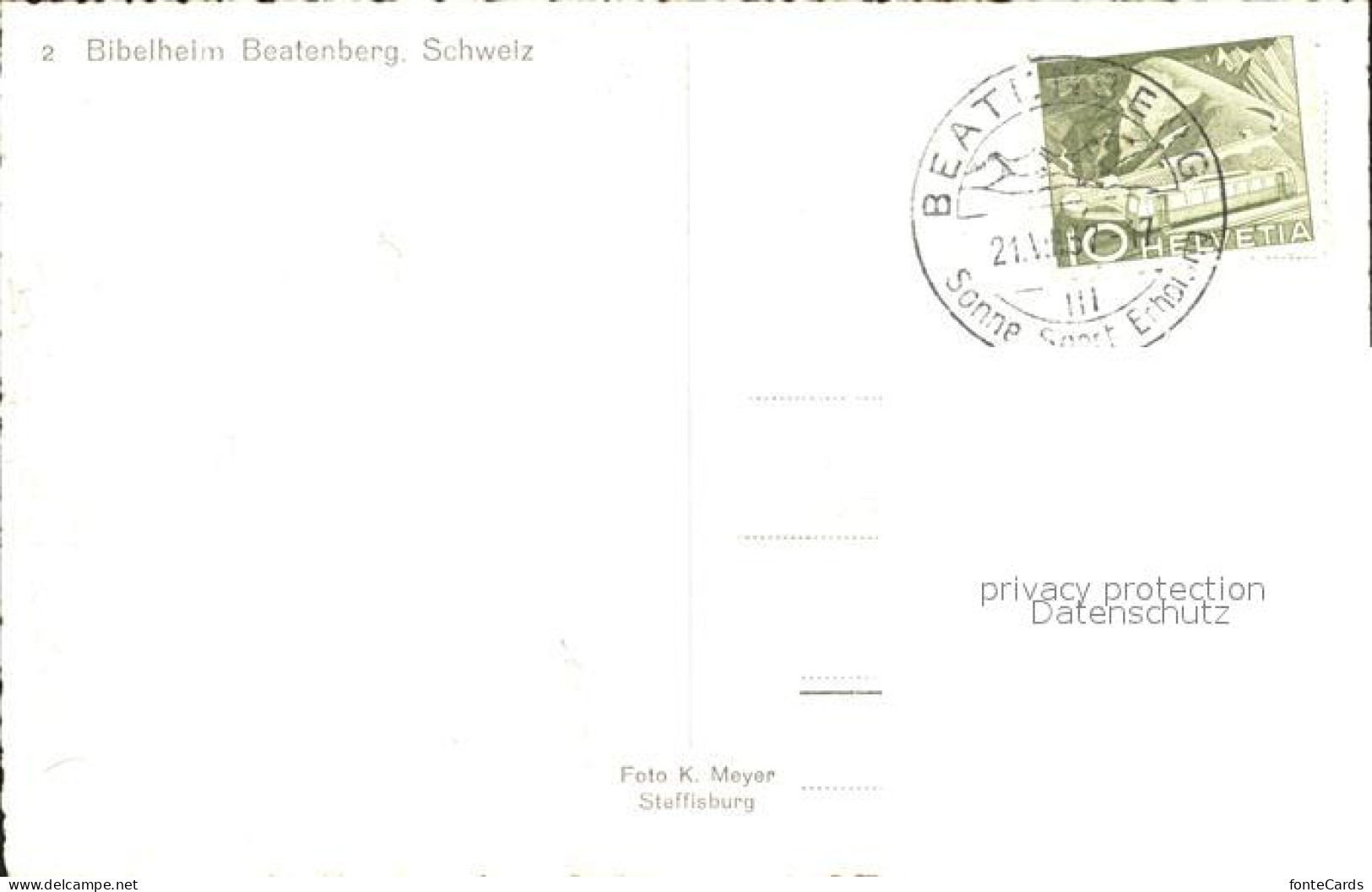 11889586 Beatenberg Bibelheim Beatenberg - Sonstige & Ohne Zuordnung