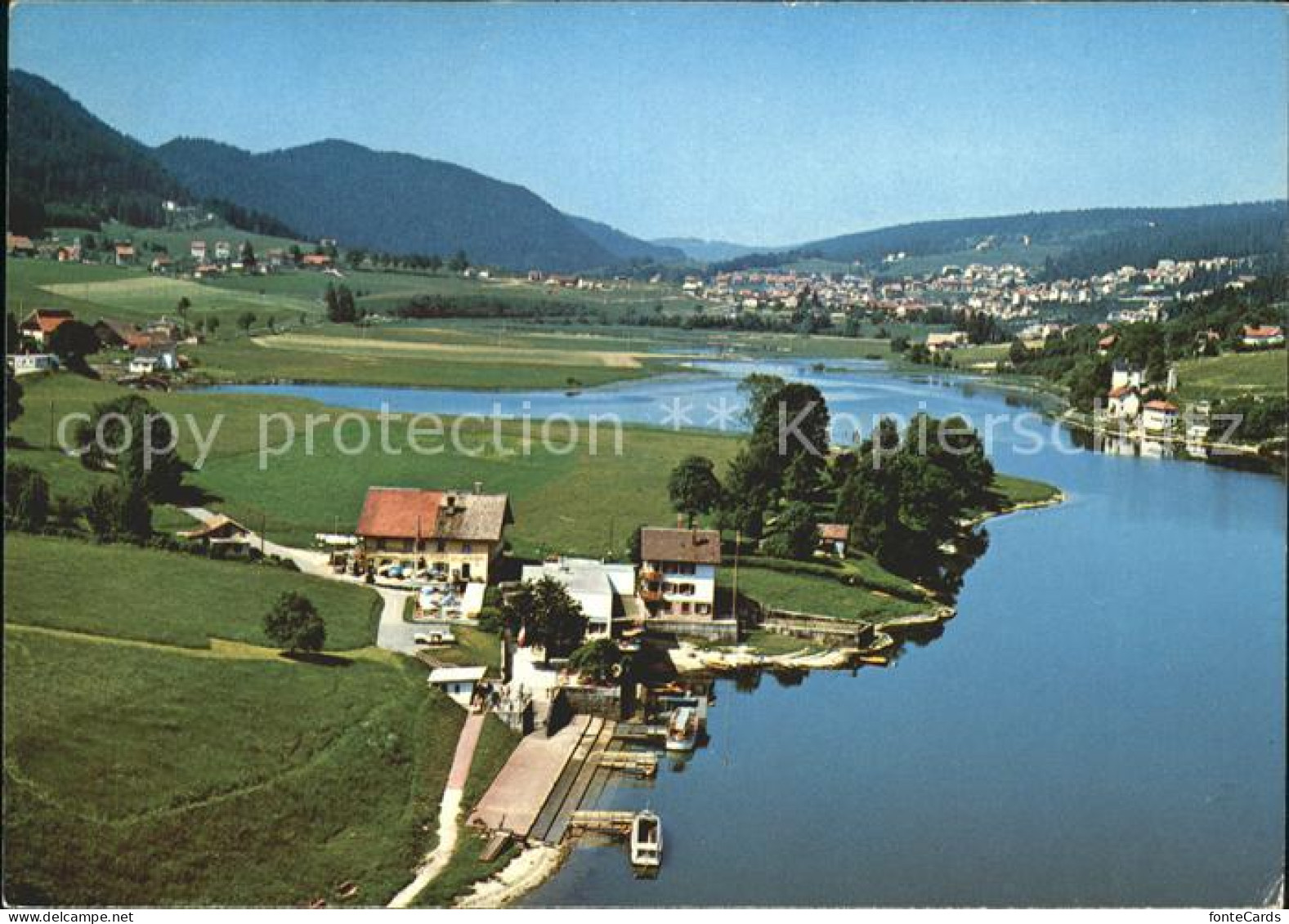 11889476 Les Brenets Bassons Du Doubs Port Du Pre Du Lac Les Brenets - Andere & Zonder Classificatie