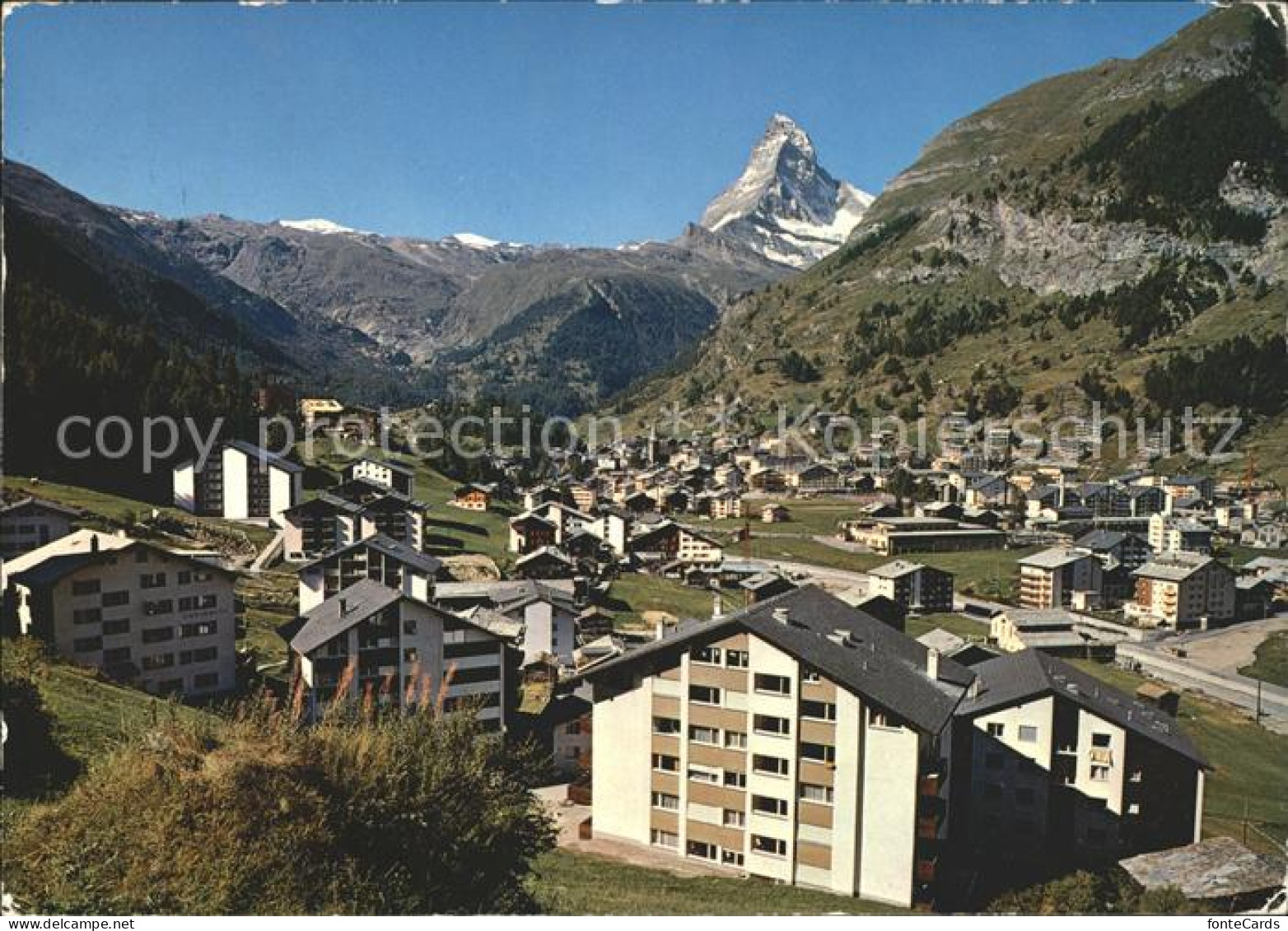 11888416 Zermatt VS Mit Trockener Steg Furggrat Matterhorn  - Autres & Non Classés