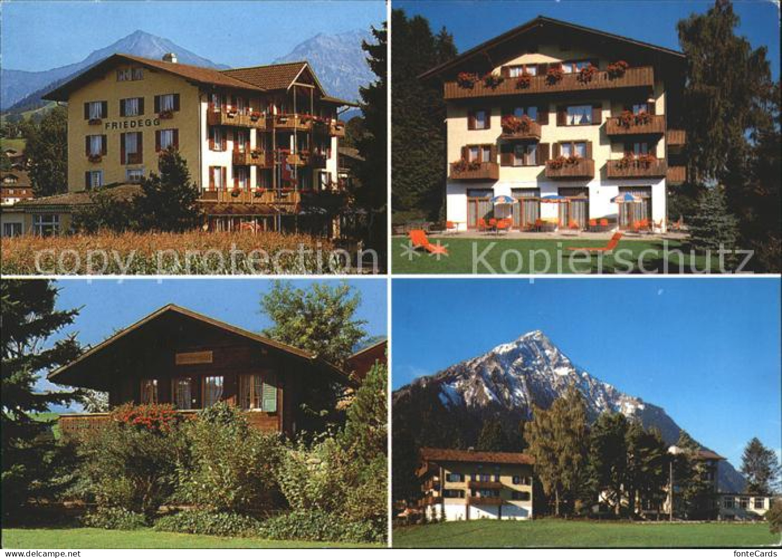 11888106 Aeschi Spiez VCH Hotel Friedegg Aeschi B. Spiez - Andere & Zonder Classificatie