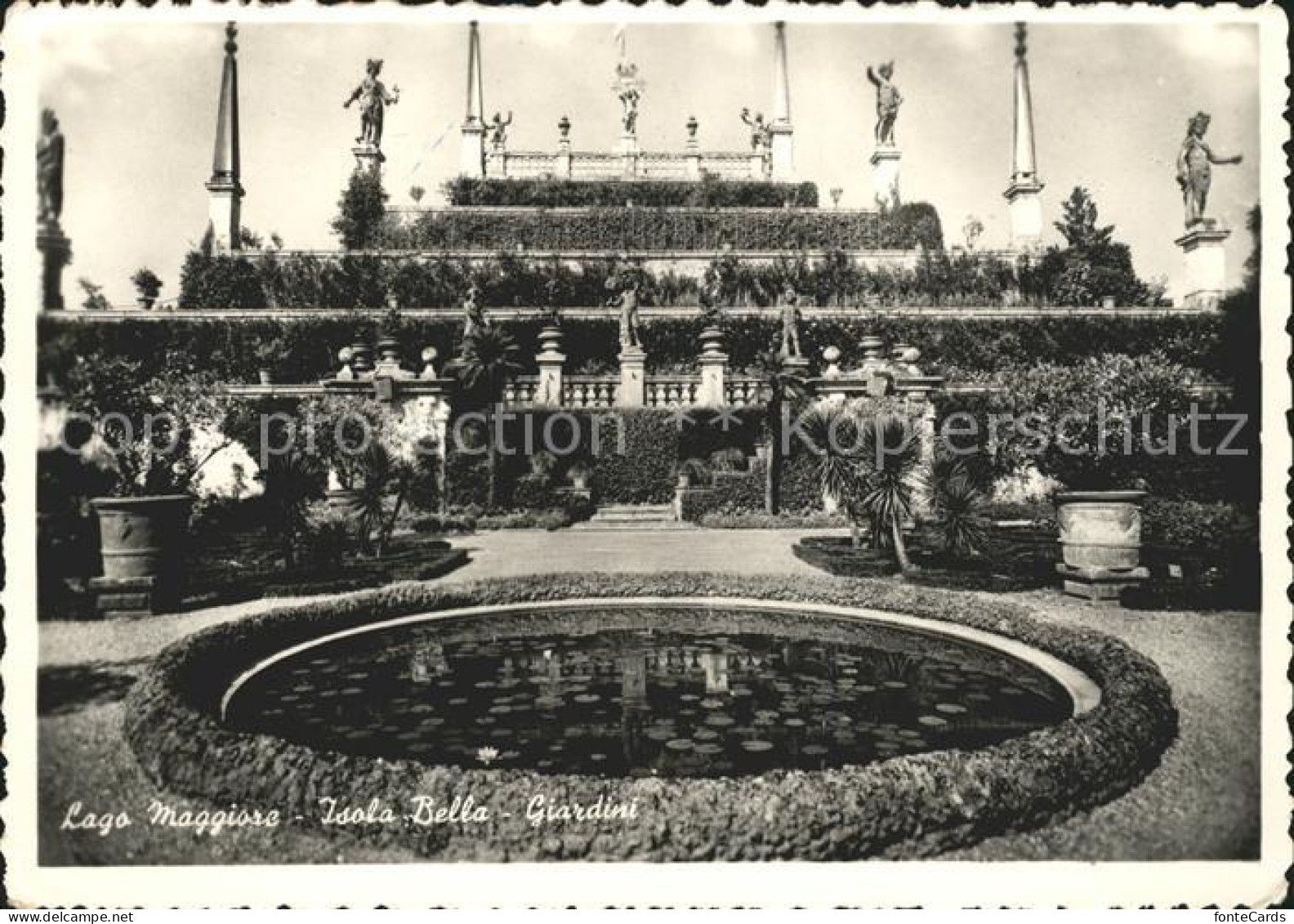 11887216 Lugano TI Giardini Lago Maggiore Isola Bella Lugano - Sonstige & Ohne Zuordnung