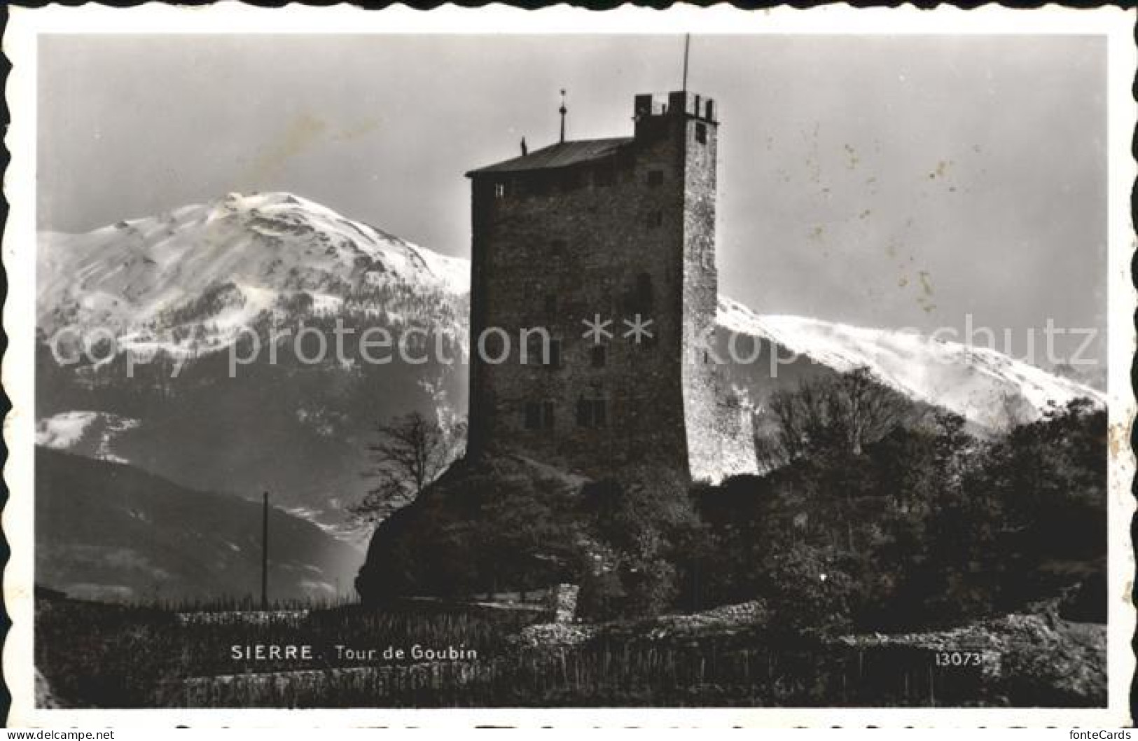 11886916 Sierre VS Tour Goubin Sierre - Autres & Non Classés