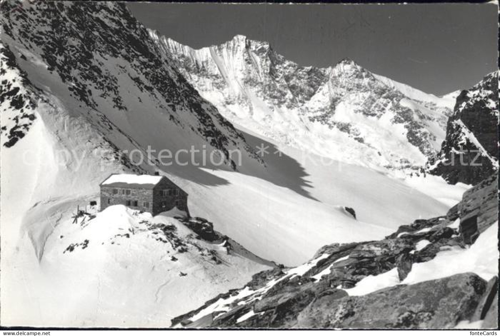 11886816 Saas-Fee Britanniahuette Mischabel Saas-Fee - Andere & Zonder Classificatie