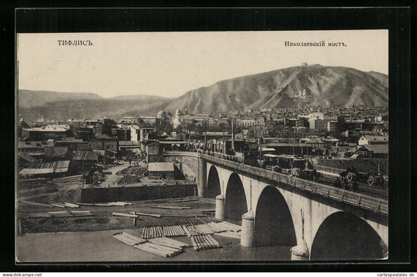 AK Tiflis, Totalansicht Mit Brücke  - Georgien