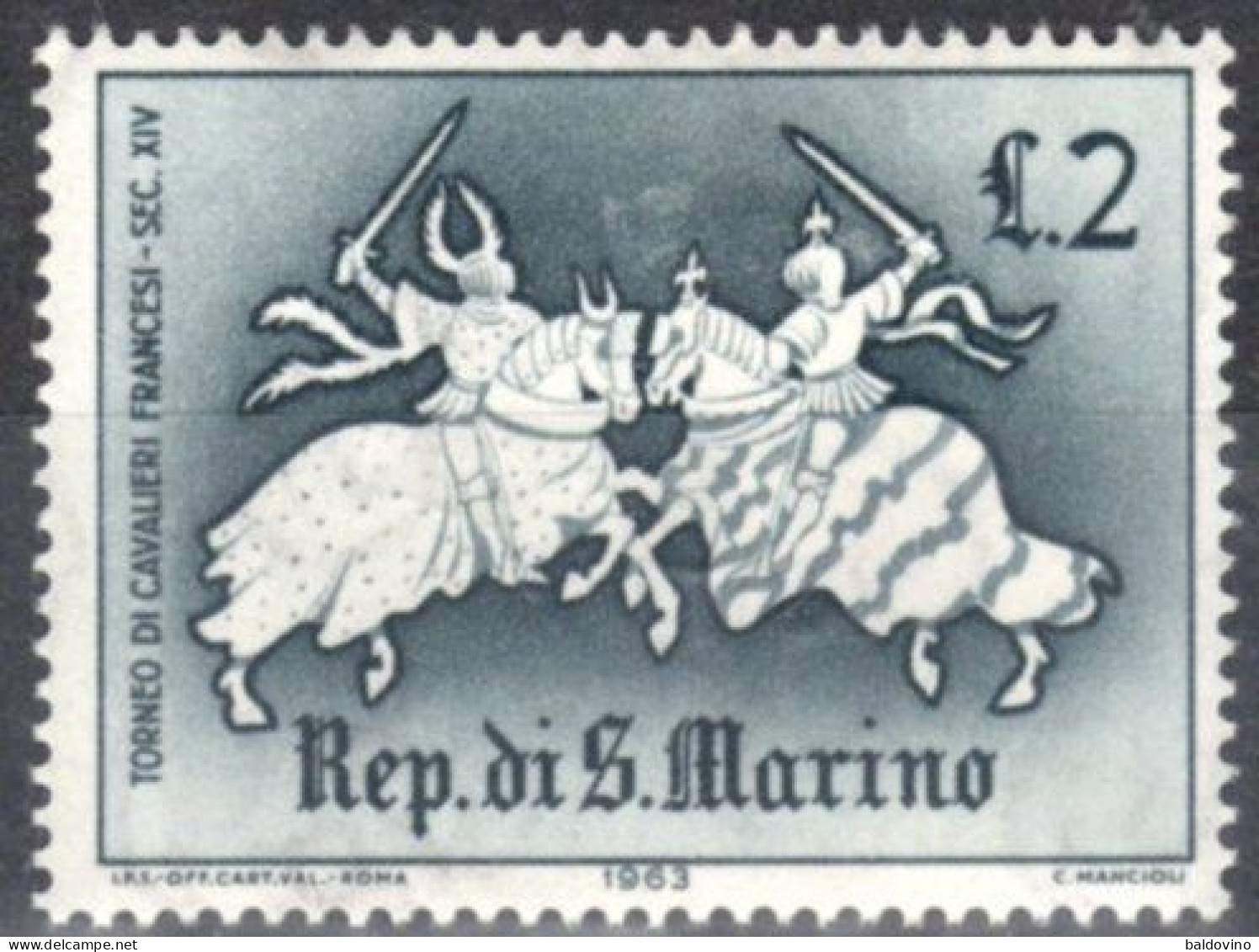 S. Marino 1957/1972 Lotto 30 esemplari nuovi (vedi descrizione).