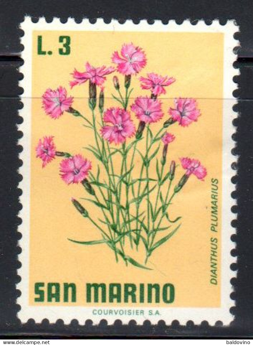 S. Marino 1957/1972 Lotto 34 esemplari nuovi (vedi descrizione).