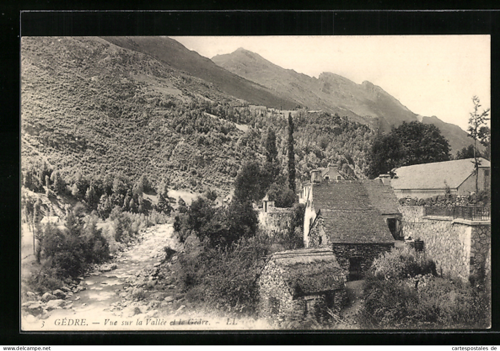 CPA Gédre, Vue Sur La Vallee  - Other & Unclassified