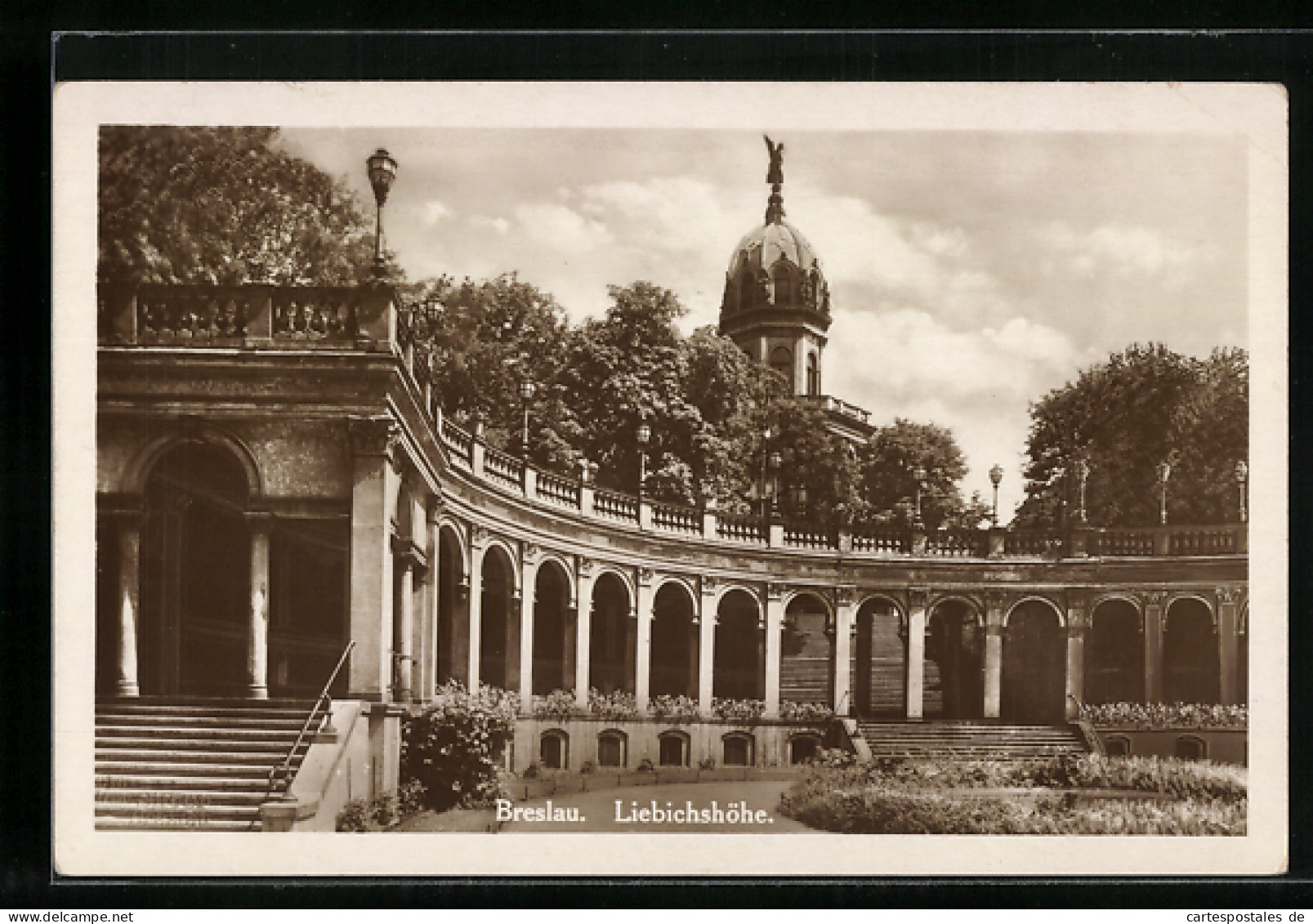 AK Breslau, Die Liebichshöhe  - Schlesien