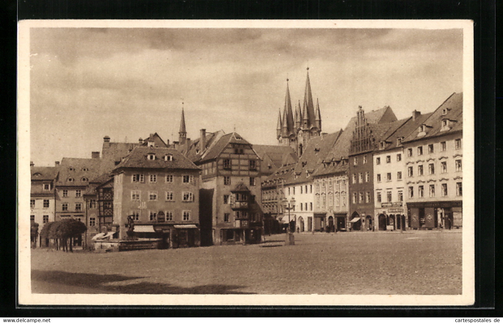 AK Eger, Markt Mit Stöckl Und Kirche  - República Checa