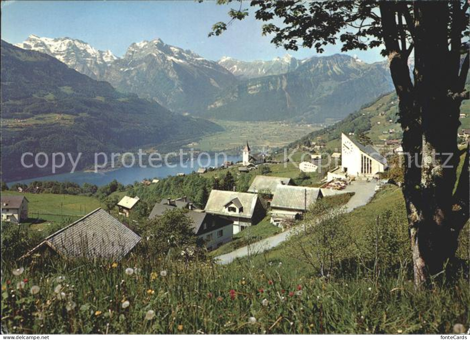 11886486 Amden SG Mit Walensee Und Glarneralpen Betlis - Andere & Zonder Classificatie